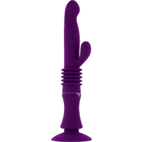 Playboy - Hoppy Ending - stotende rabbitvibrator met zuignap | Playboy Pleasure