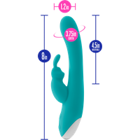 Hop Pleasure Bunnies - Rave Rabbit - Roterende rabbit vibrator | Hop Pleasure Bunnies