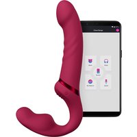Lovense Lapis Double-Ended Vibrerende Strapless Strap-on