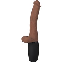 King Cock Plus Thrusting Dildo met Ballen Bruin 30,5 cm
