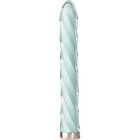Baseks Swirly Oplaadbare Glazen Vibrator 17,8 cm
