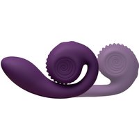 Snail Vibe Gizi Oplaadbare Dubbele Vibrator