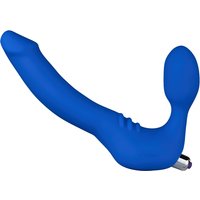 Tantus Feeldoe Slim strap-on blauw 15 cm